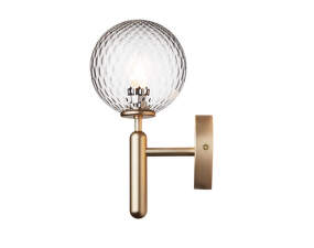 Miira Wall Lamp, brass/optic clear