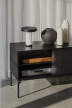 Met TV Stand, vulcano black