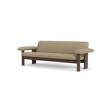 Brasilia Sofa, Bouclé 02/dark stained oak