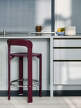 Rey Bar Stool, grape red