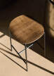 Pavilion Bar Stool AV38, walnut