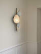 Florii 3 Wall Lamp, dark bronze/white