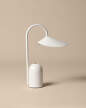 Arum Portable Lamp, white