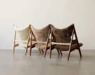 Knitting Lounge Chair Sheepskin