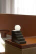 Stair Table Lamp, velvet black