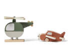 Wooden Helicopter and Plane