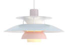 PH 5 Pendant Lamp, pastels oyster blue rose