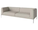 Caisa 3-Seater sofa, brushed steel/Nantes sand