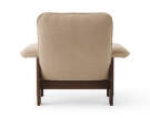 Brasilia Lounge Chair, Bouclé 02/dark stained oak