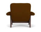 Brasilia Lounge Chair, Baru 0450/dark stained oak