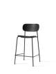 Co Counter Chair Low, black oak