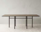 Snaregade Dining Table Rectangular, dark stained oak