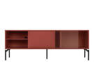 Met TV Stand, terracotta blush