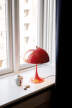 Panthella 250 Table Lamp, coral