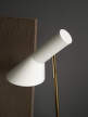 AJ Mini Table Lamp, matte white/pale rose