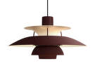 PH 5 Pendant Lamp, monochrome burgundy