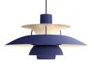 PH 5 Pendant Lamp, monochrome dusty indigo