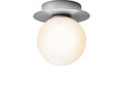 Liila 1 Wall/Ceiling Light Small, light silver/opal