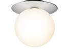 Liila 1 Wall/Ceiling Light Large, light silver/opal