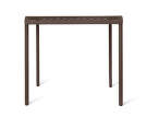 Dapple Table 80x80, dark chocolate