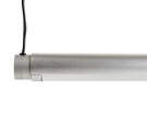 Factor Linear Suspension Lamp 1500 Diffused, clear anodised aluminium