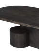 Insert Coffee Table, black stained ash