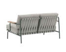 Settle Sofa 2-Seater, Ribbed Weave 2/dark green