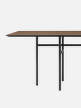 Snaregade Dining Table Rectangular, dark stained oak