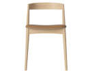 Kite Dining Chair, white pigmented oak/Sydney light cognac