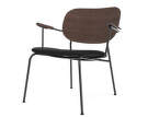 Co Lounge Chair, dark oak/Sierra 1001