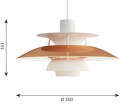 PH 5 Mini Pendant Lamp, copper