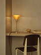 PH 3/2 Table Lamp, aged brass/yellow glass