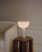 Kizu Table Lamp Small, Kunis Breccia