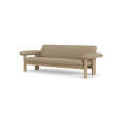 Brasilia Sofa, Bouclé 02/natural oak