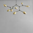 Drop Chandelier Mini, brass