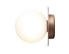 Liila 1 Wall/Ceiling Light Medium, dark bronze/opal