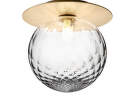 Liila 1 Wall/Ceiling Light Large, nordic gold/optic clear