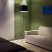 Ray F2 Floor Lamp, black