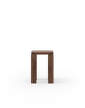 stolicka-Atlas Stool, fumed oak