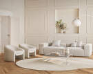 Mielo Armchair, Monza beige