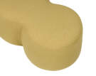 Umbo Pouf, yellow pear