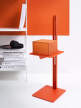 Museum Side Table, orange