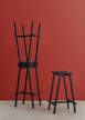 Taburete 8 Bar Stool Low, black