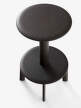 Massif Counter Stool AV39, dark oak/warm black