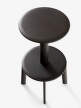 Massif Bar Stool AV40, dark oak/warm black