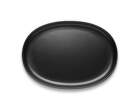 Nordic Kitchen Oval Plate 26 cm, set of 4, black