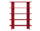 Hes Bookcase, tomato red