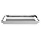 Unio Tray, polished stainless steel