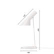 AJ Mini Table Lamp, white