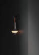 Tomoshi Portable Lamp, dark brown